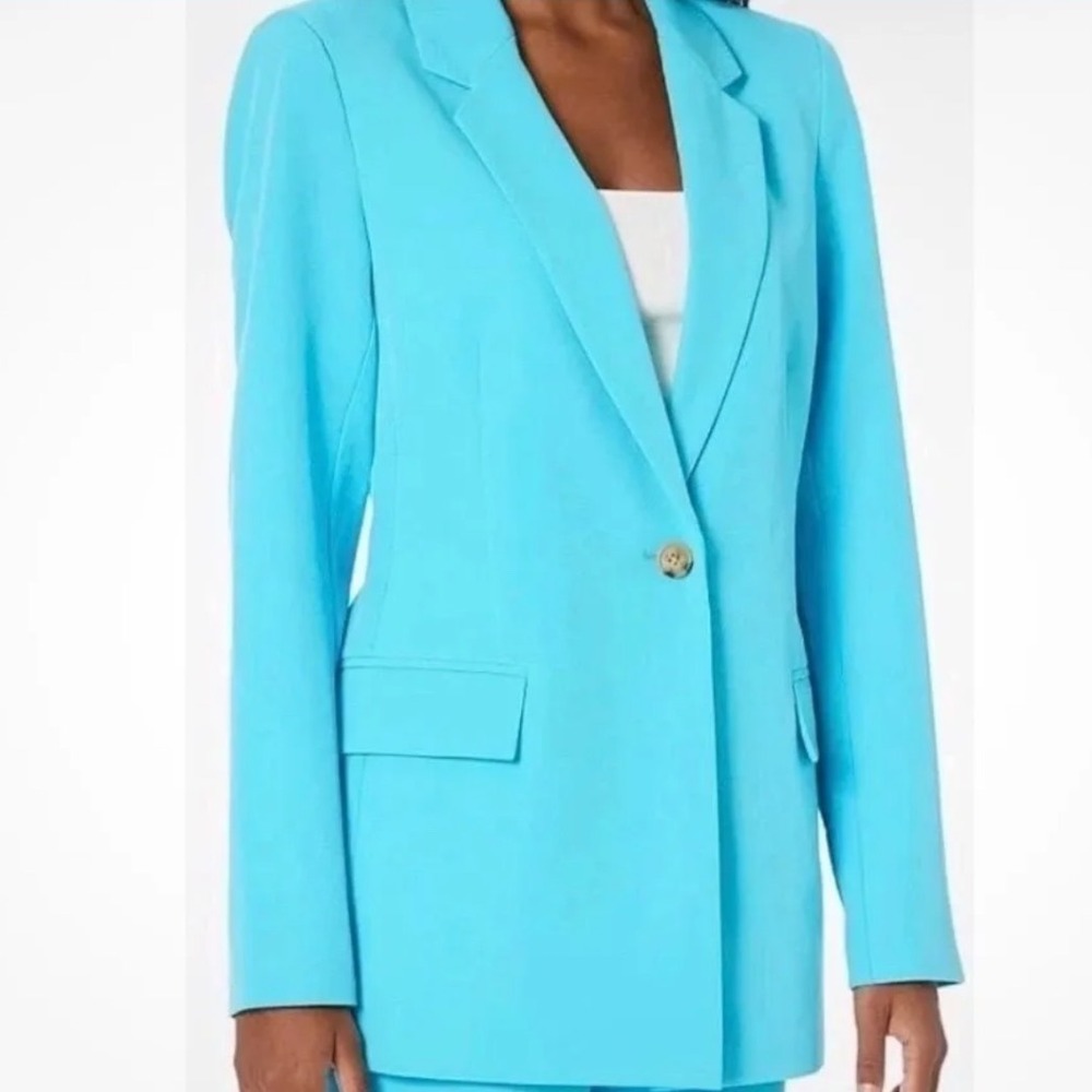 The Drop Women's Blake Long
Blazer Ocean Blue Size XL NWT